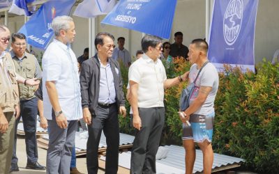 PBBM bolsters disaster response with swift shelter aid